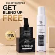 Buy Dry Shampoo and Get Blend Up - Hair Cover Up Powder Free