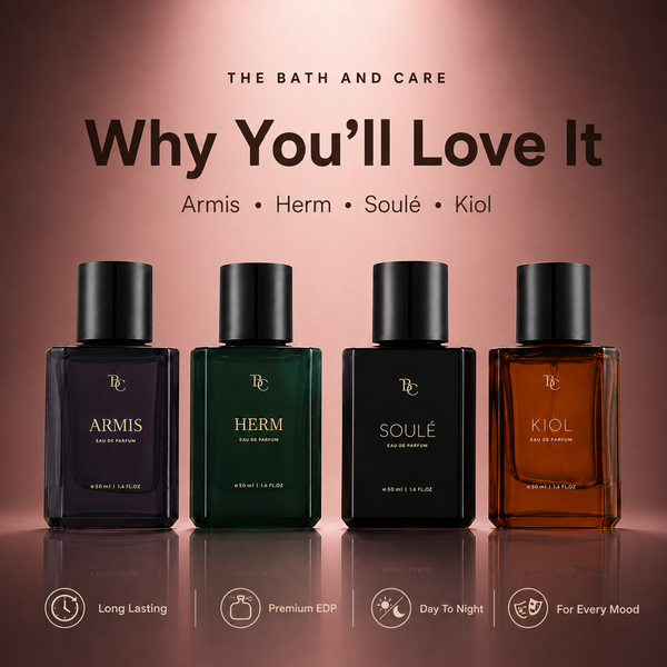 Pack Of 4 Perfumes (Rosié, Herm, Soulé, Armis) The Bath and Care
