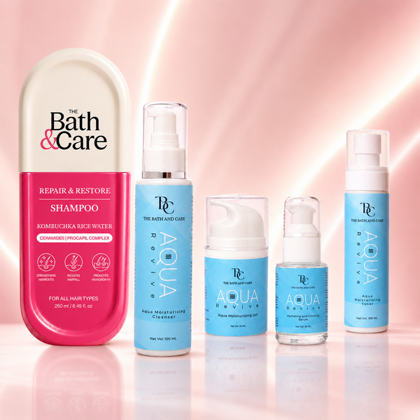 Buy Pink Shampoo Get Aqua Range Free The Bath and Care