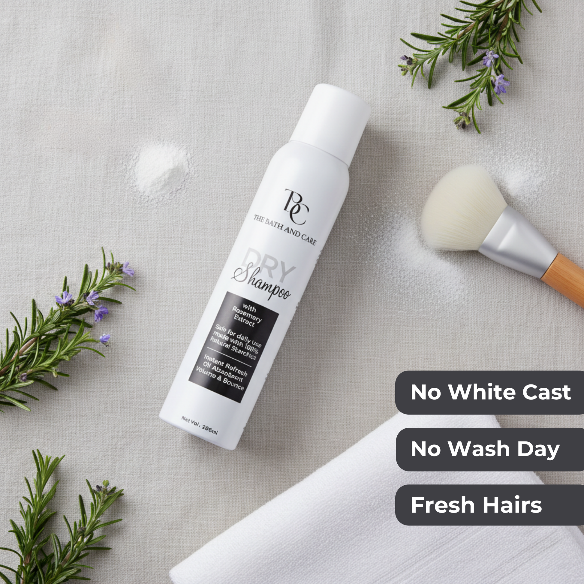 Dry Shampoo | 200 ml The Bath and Care