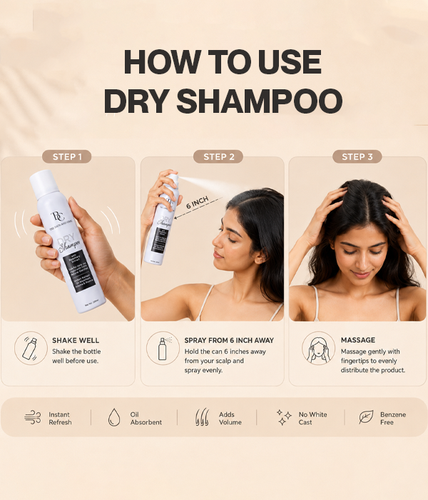 Buy Dry Shampoo and Get Blend Up - Hair Cover Up Powder Free The Bath and Care