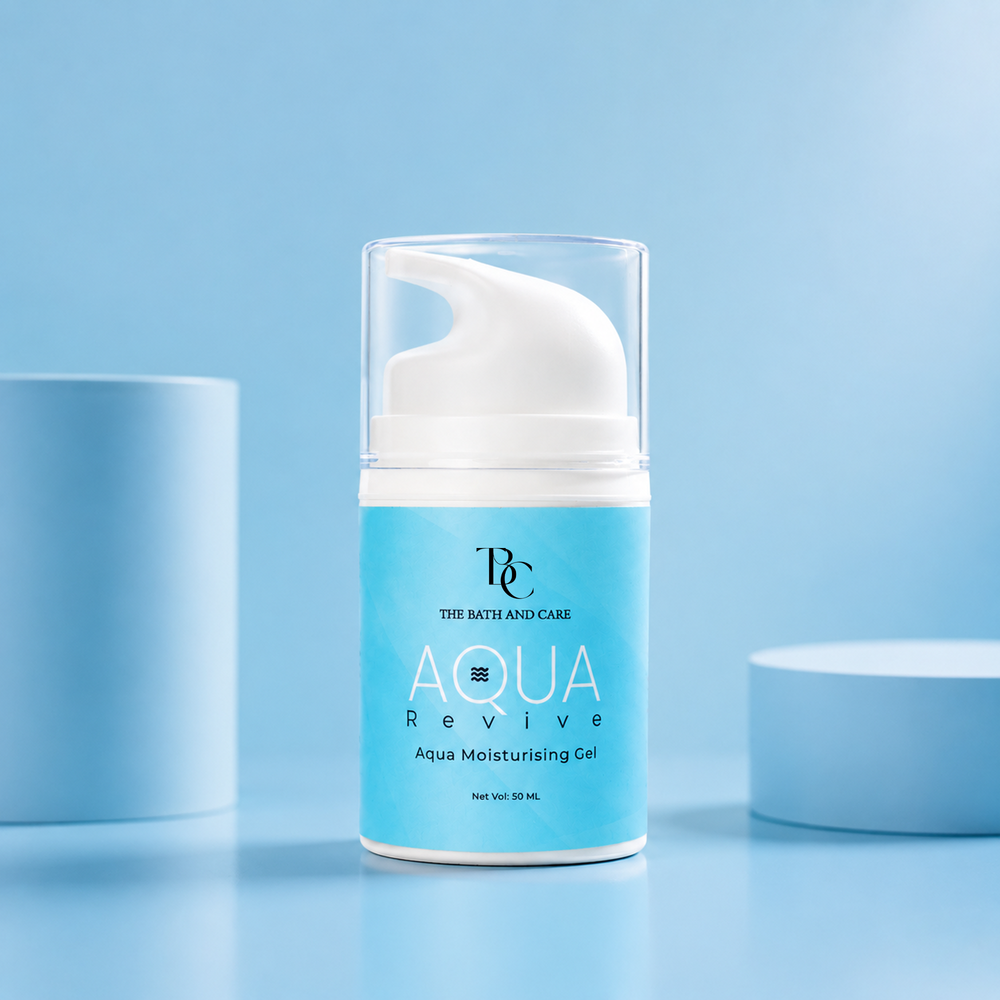 Hydrating Moisturizer Face Gel With Rice Water Extract - Aqua Revive The Bath And Care