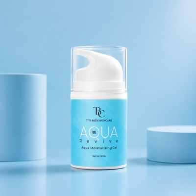 Hydrating Moisturizer Face Gel With Rice Water Extract - Aqua Revive The Bath And Care