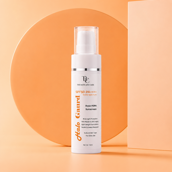 Halo Gaurd Hydrating Sunscreen Broad Spectrum SPF 50 PA++++ The Bath and Care