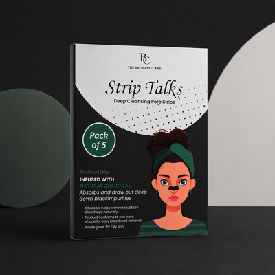 Deep Cleansing Charcoal Nose Strips - Nose Blackheads & Pores Remover - Strip Talks The Bath and Care