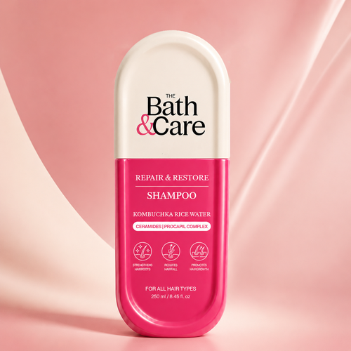Kombuchka Rice Water Shampoo - Repair & Restore Shampoo for Dry and Damaged Hair, Strengthen, Hydrate & Protect Hair The Bath and Care