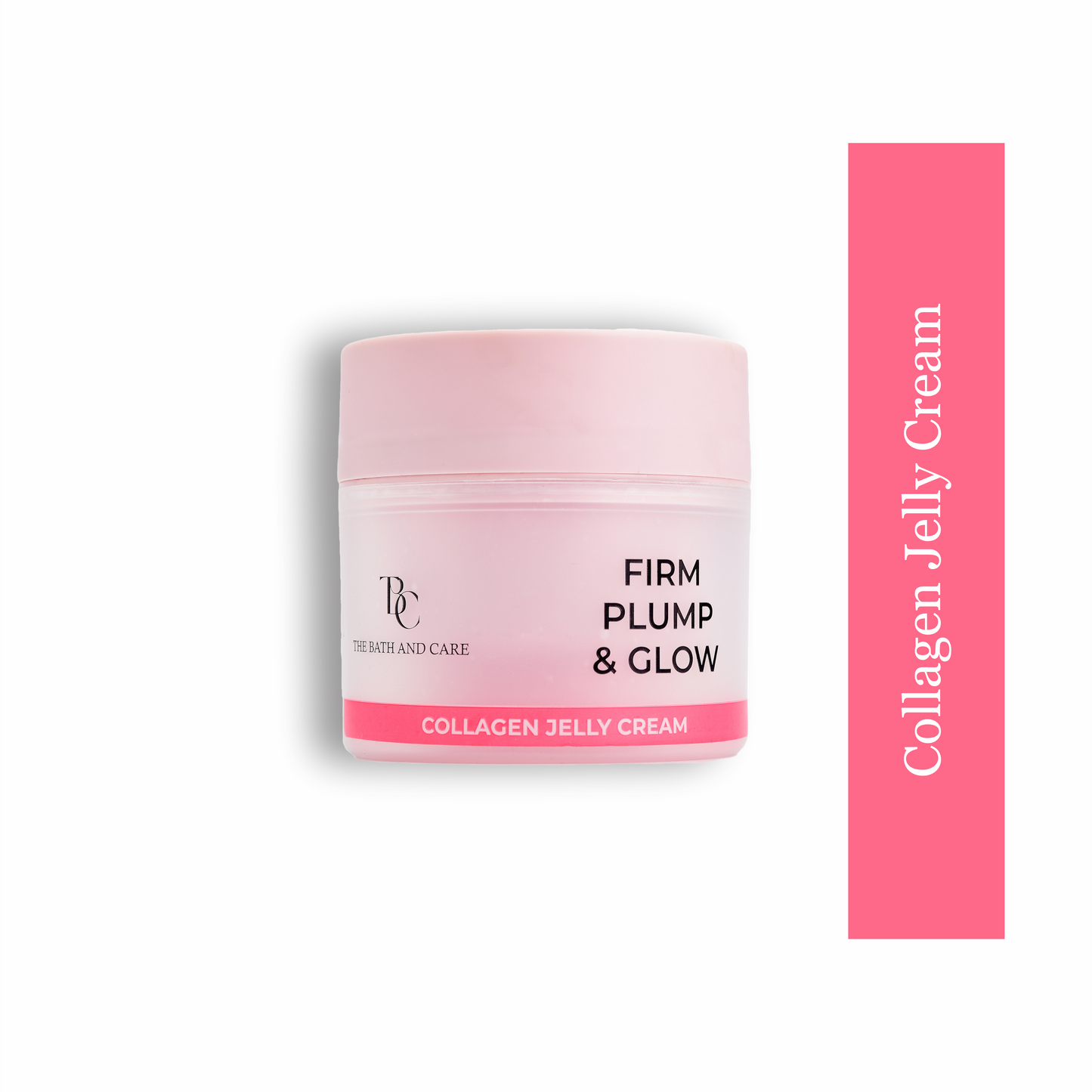 Firm Plump & Glow - Collagen Jelly Cream with Peptides, Caffeine & Moringa for Firm Glowing Skin The Bath and Care