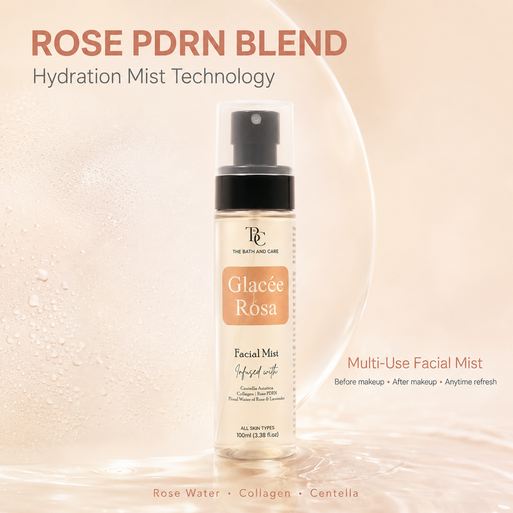 Glacee Rose Hydrating Facial Mist & Toner The Bath and Care
