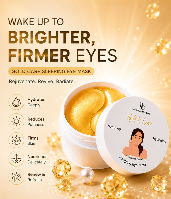 Gold E-Care Hydrogel Under-Eye Patches for Dark Circles & Puffiness