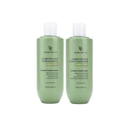 DEFEND AND CONTROL Hair Shampoo + DEFEND AND CONTROL Hair Conditioner The Bath and Care