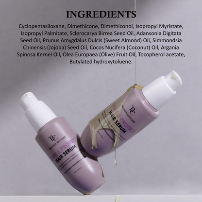 Shine and Protect Hair Serum The Bath and Care