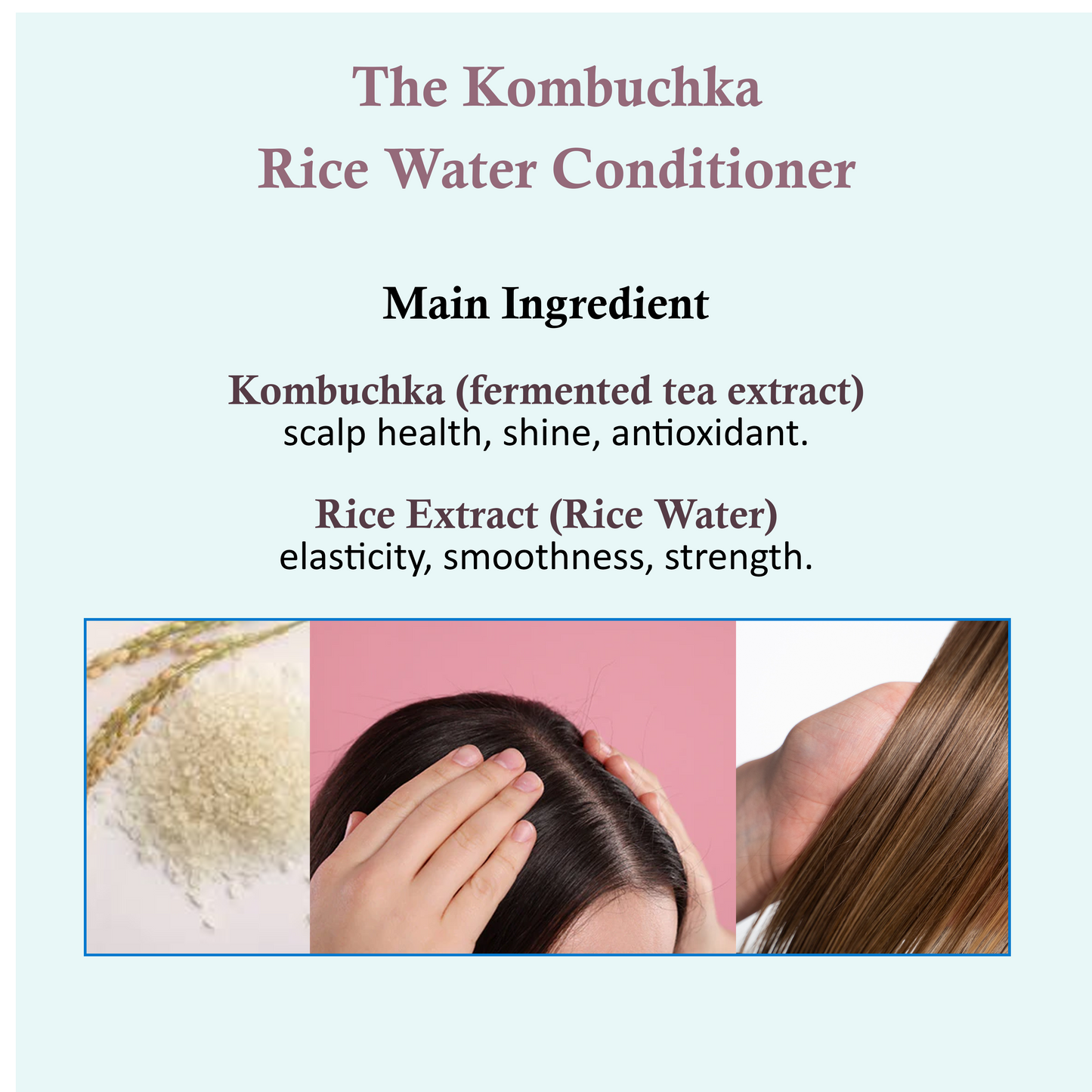 KOMBUCHKA RICE WATER CONDITIONER - REPAIR & RESTORE The Bath and Care