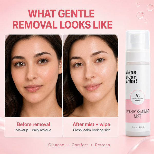 Makeup Remover Mist for Quick, Gentle Cleansing The Bath and Care