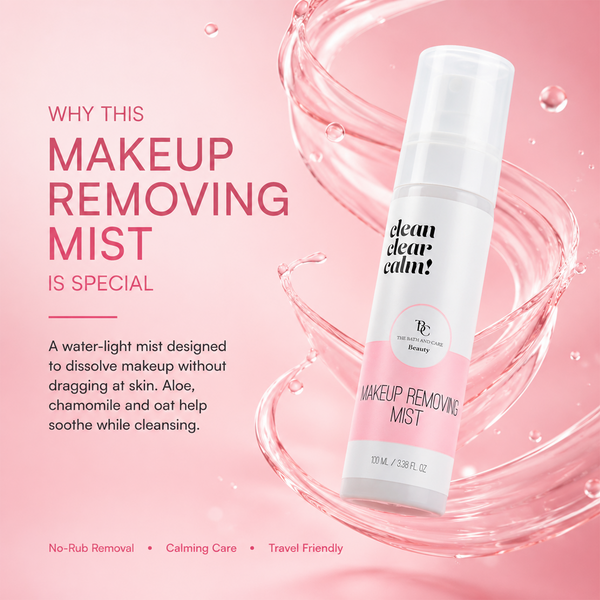 Makeup Remover Mist for Quick, Gentle Cleansing The Bath and Care