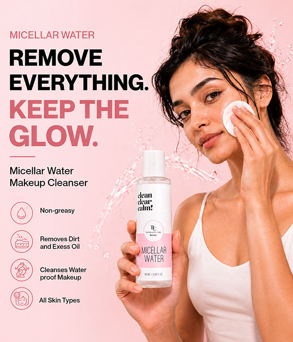 Micellar Cleansing Water for Makeup & Daily Impurities