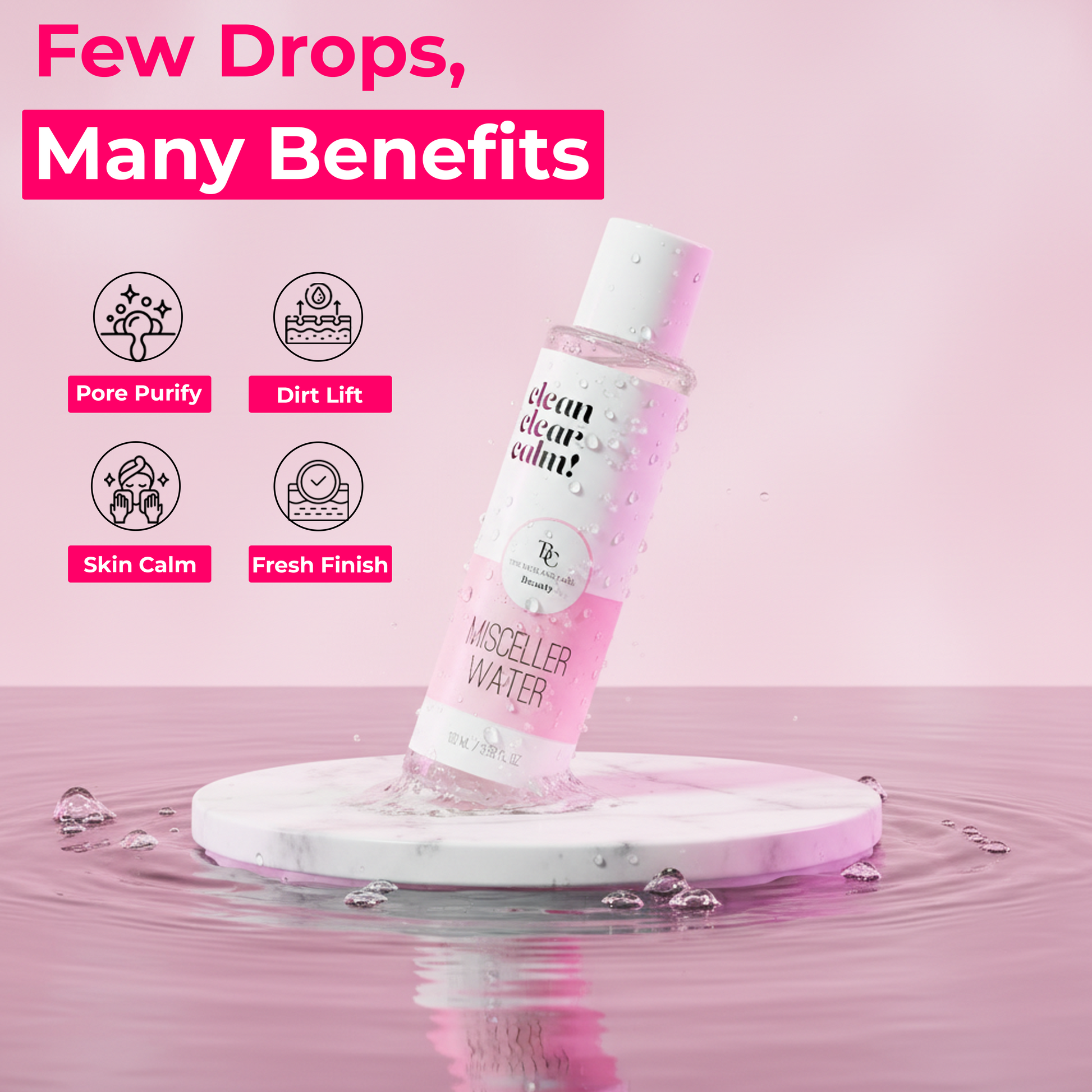 Micellar Water Make up Cleanser The Bath and Care
