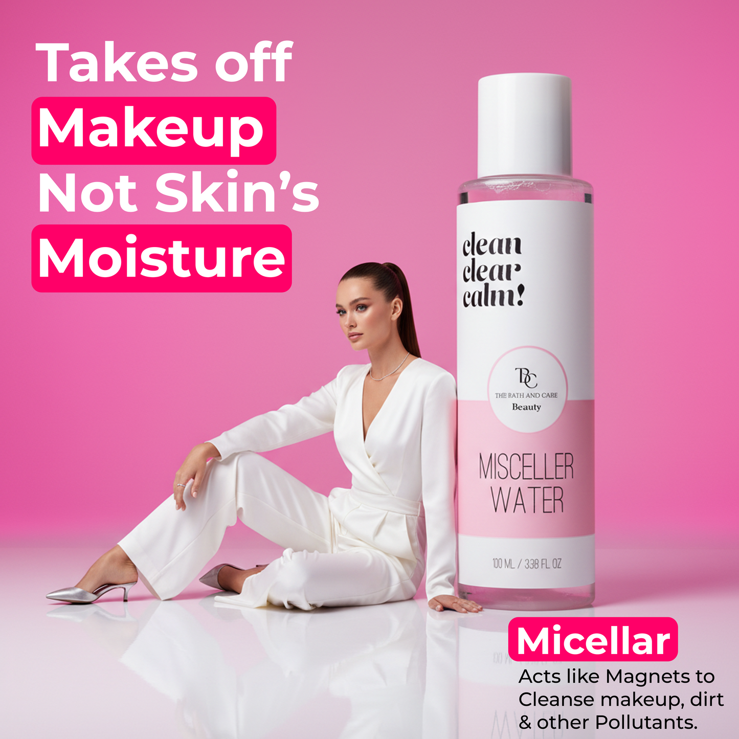Micellar Water Make up Cleanser The Bath and Care