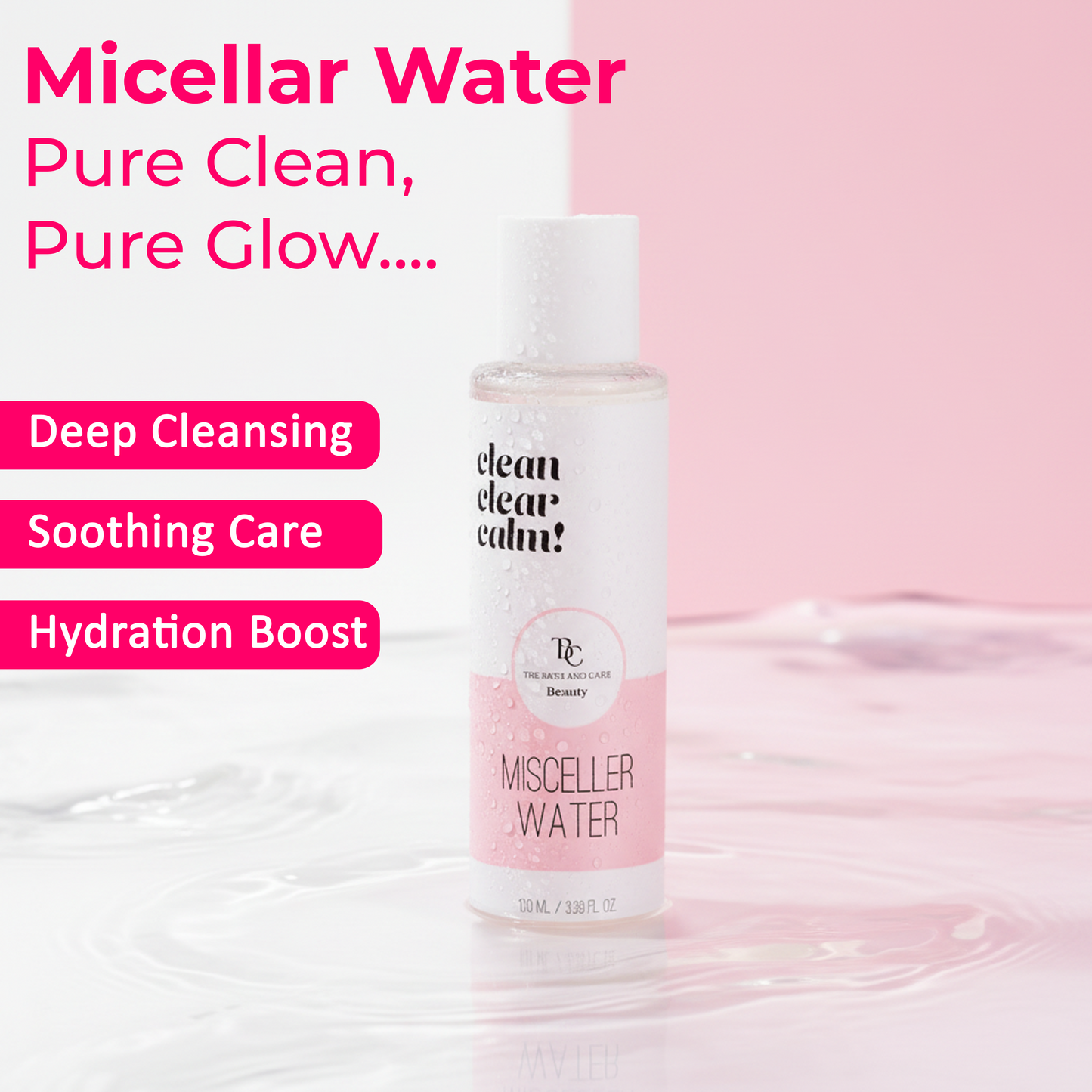 Micellar Water Make up Cleanser The Bath and Care