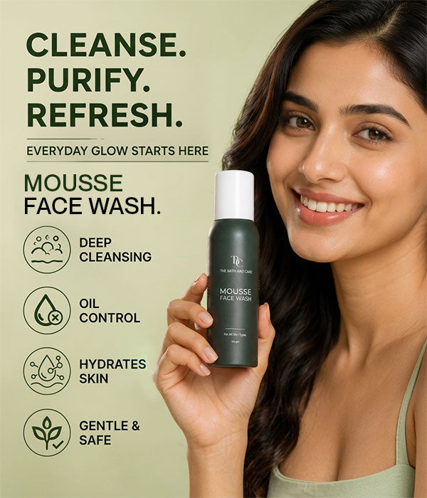 Mousse Face Wash with Kaolin & Chamomile
