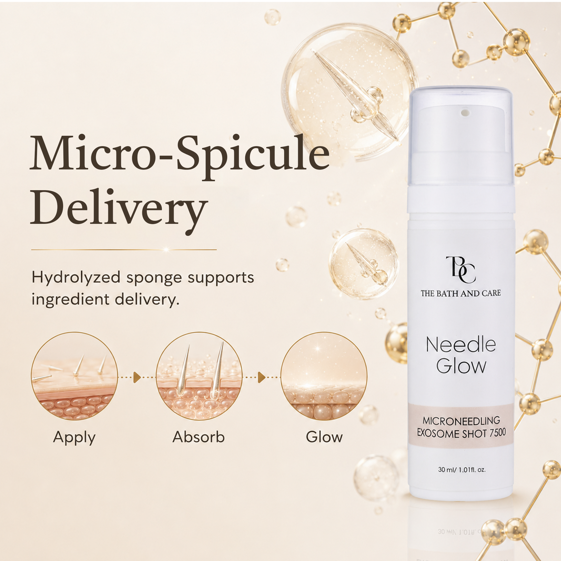 Needle Glow Exosome-Infused Skin Booster The Bath and Care