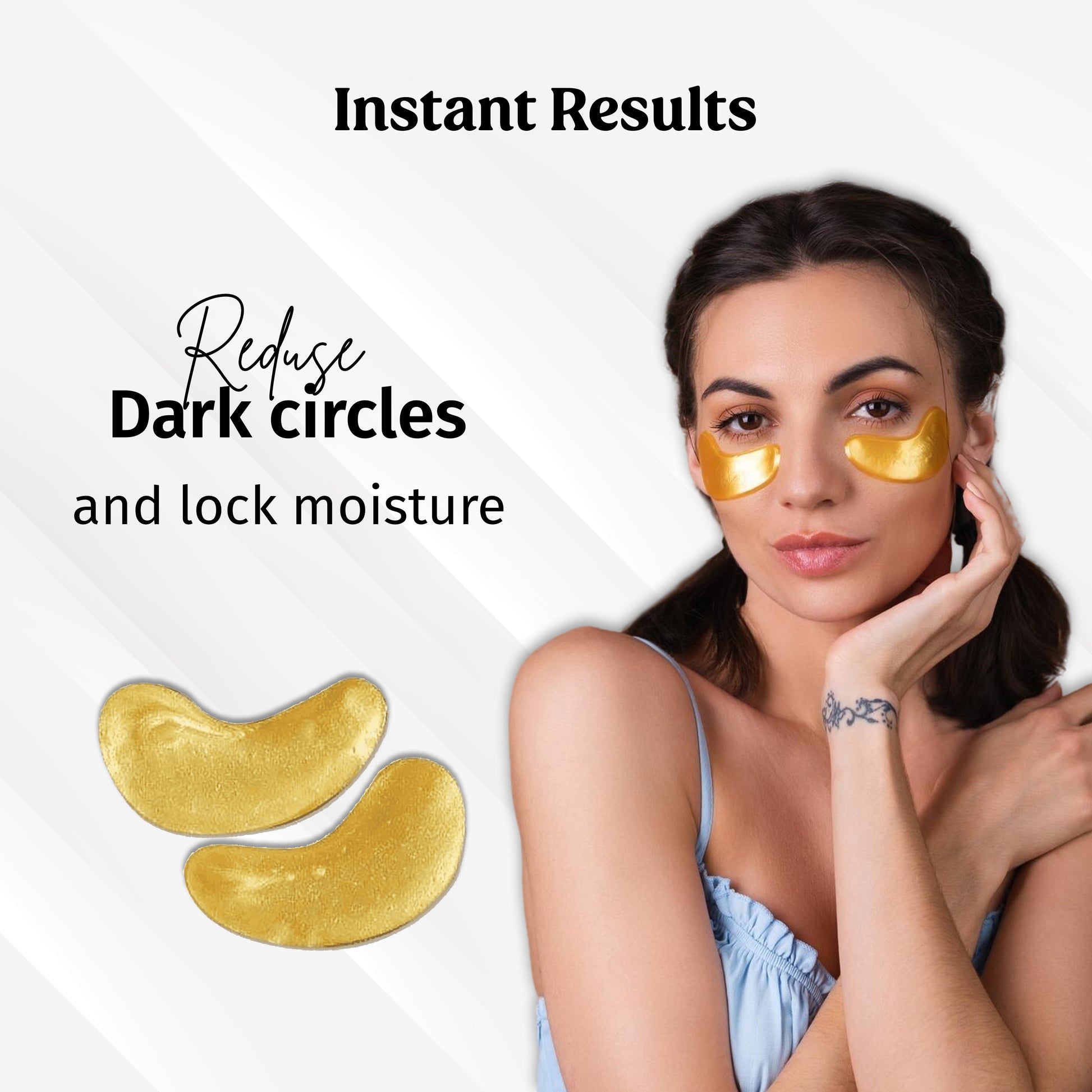 Under Eye Patches - Gold E-Care The Bath and Care