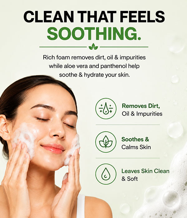 Pore Alchemy Oil Control Foaming Face Wash with Tea Tree