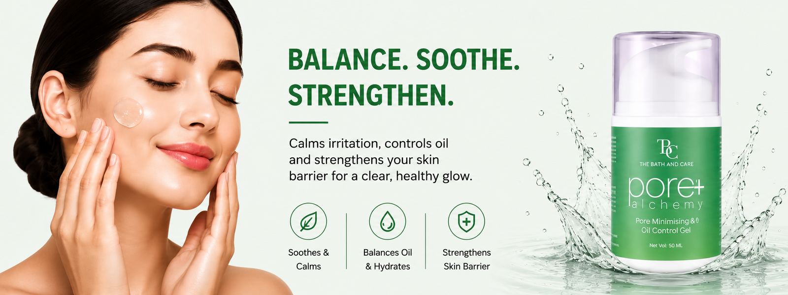Pore Alchemy Oil Control Gel Moisturizer for Oily Skin