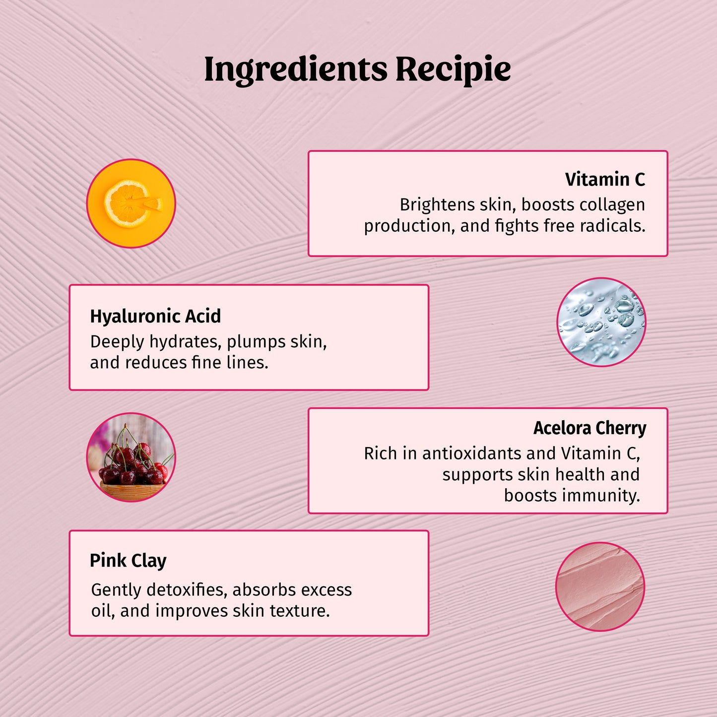 Pink Clay Mask - D Tan Face Mask The Bath and Care
