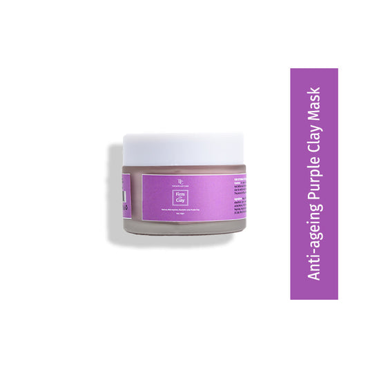 Purple Clay Mask - Anti Ageing Face Mask The Bath and Care
