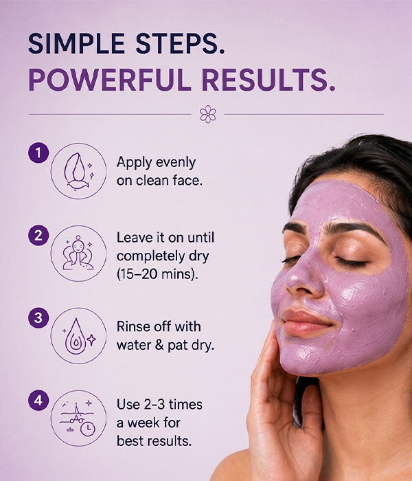 Firm Flex Purple Clay Anti-Ageing Face Mask