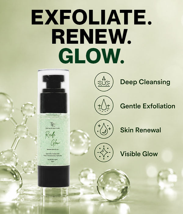 Reedle Glow Exfoliating Face Scrub with BHA