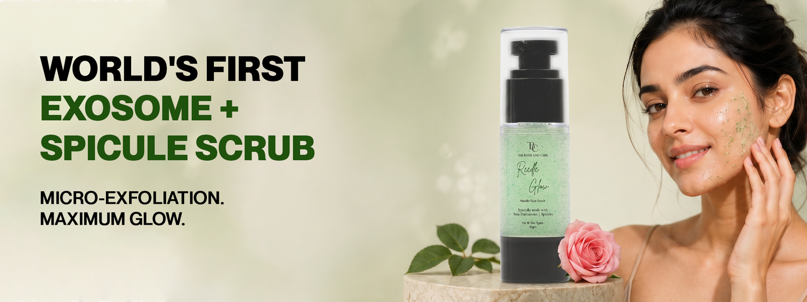 Reedle Glow Exfoliating Face Scrub with BHA