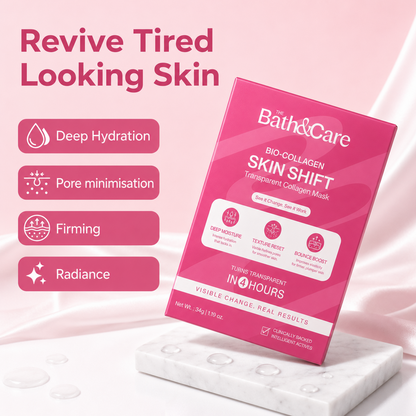 Bio-Collagen Real Deep Mask | Hydrating Overnight Hydrogel Mask for Pore Minimizing & Elasticity Boost | Korean Glass Skin The Bath and Care