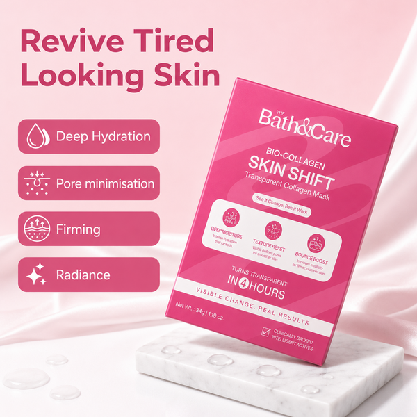 Bio-Collagen Real Deep Mask | Hydrating Overnight Hydrogel Mask for Pore Minimizing & Elasticity Boost | Korean Glass Skin The Bath and Care