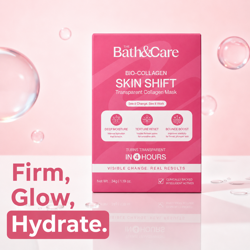 Bio-Collagen Real Deep Mask | Hydrating Overnight Hydrogel Mask for Pore Minimizing & Elasticity Boost | Korean Glass Skin The Bath and Care