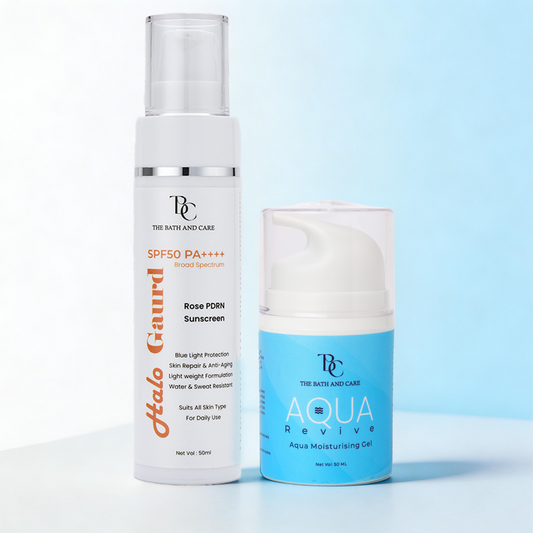Pack of Sunscreen and Aqua Moisturiser The Bath and Care