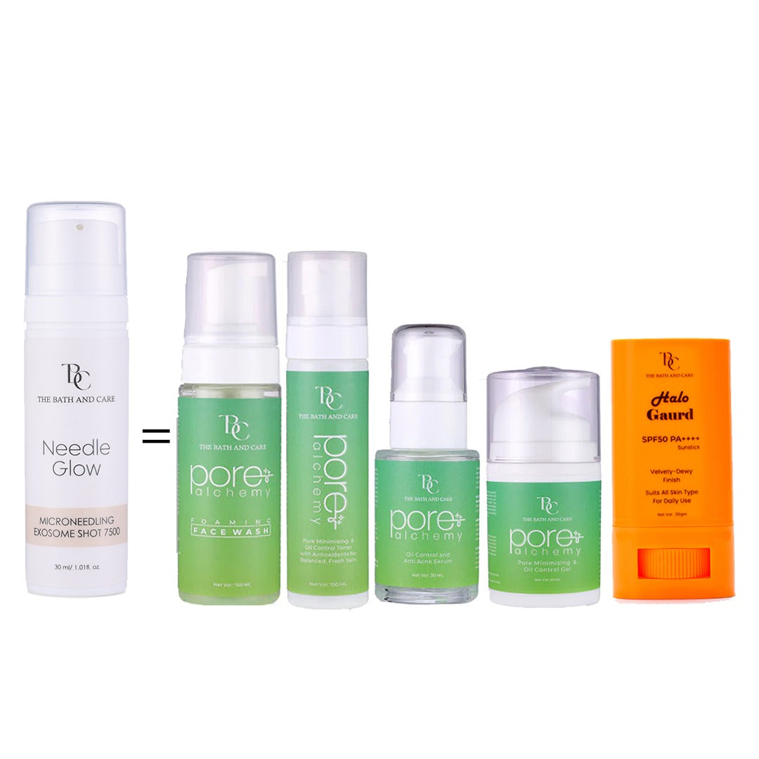 Buy Needle Glow & Get Entire Pore Alchemy Range & Sunstick FREE The Bath and Care