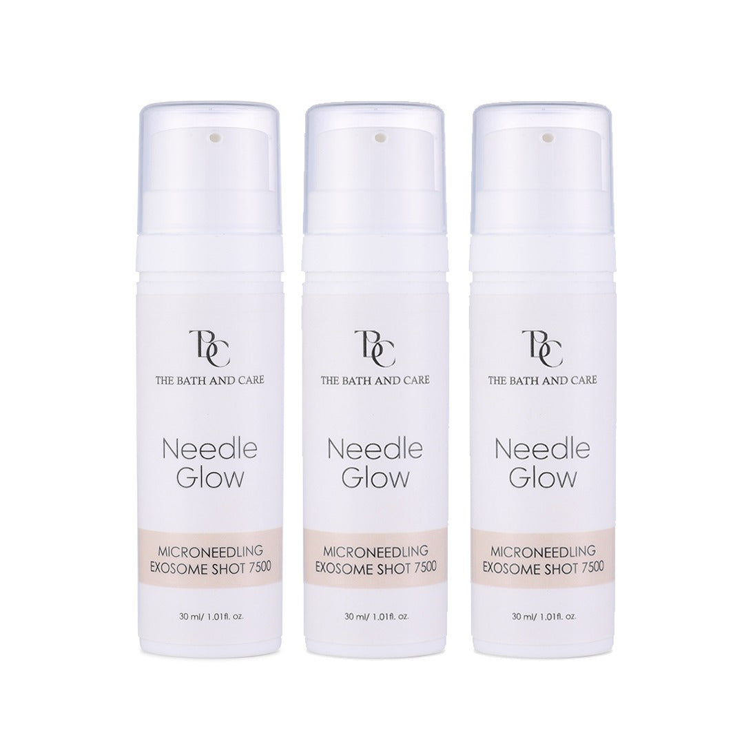 Pack of 3 Needle Glow - Advanced Exosome-Infused Skin Booster (Copy) The Bath and Care