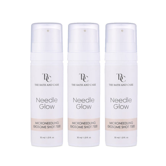 Pack of 3 Needle Glow - Advanced Exosome-Infused Skin Booster (Copy) The Bath and Care