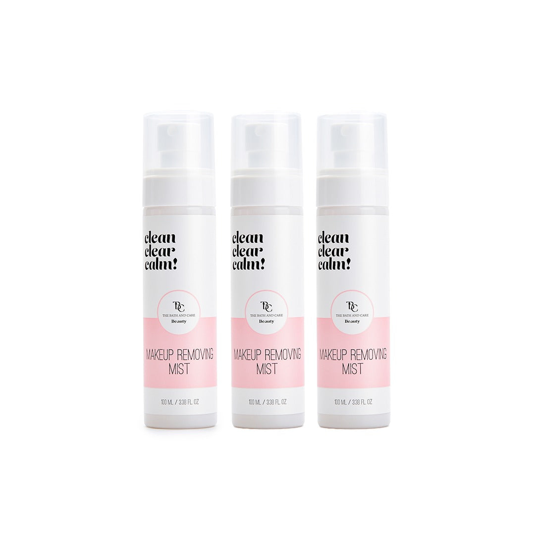 Pack of 3 Makeup Removing Mist The Bath and Care