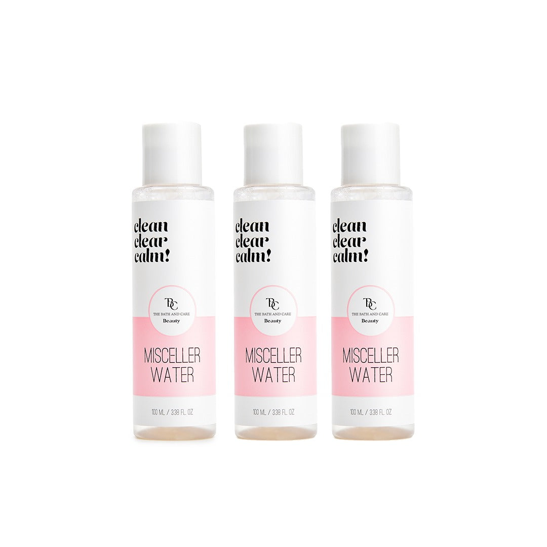 Pack of 3 Micellar Water The Bath and Care