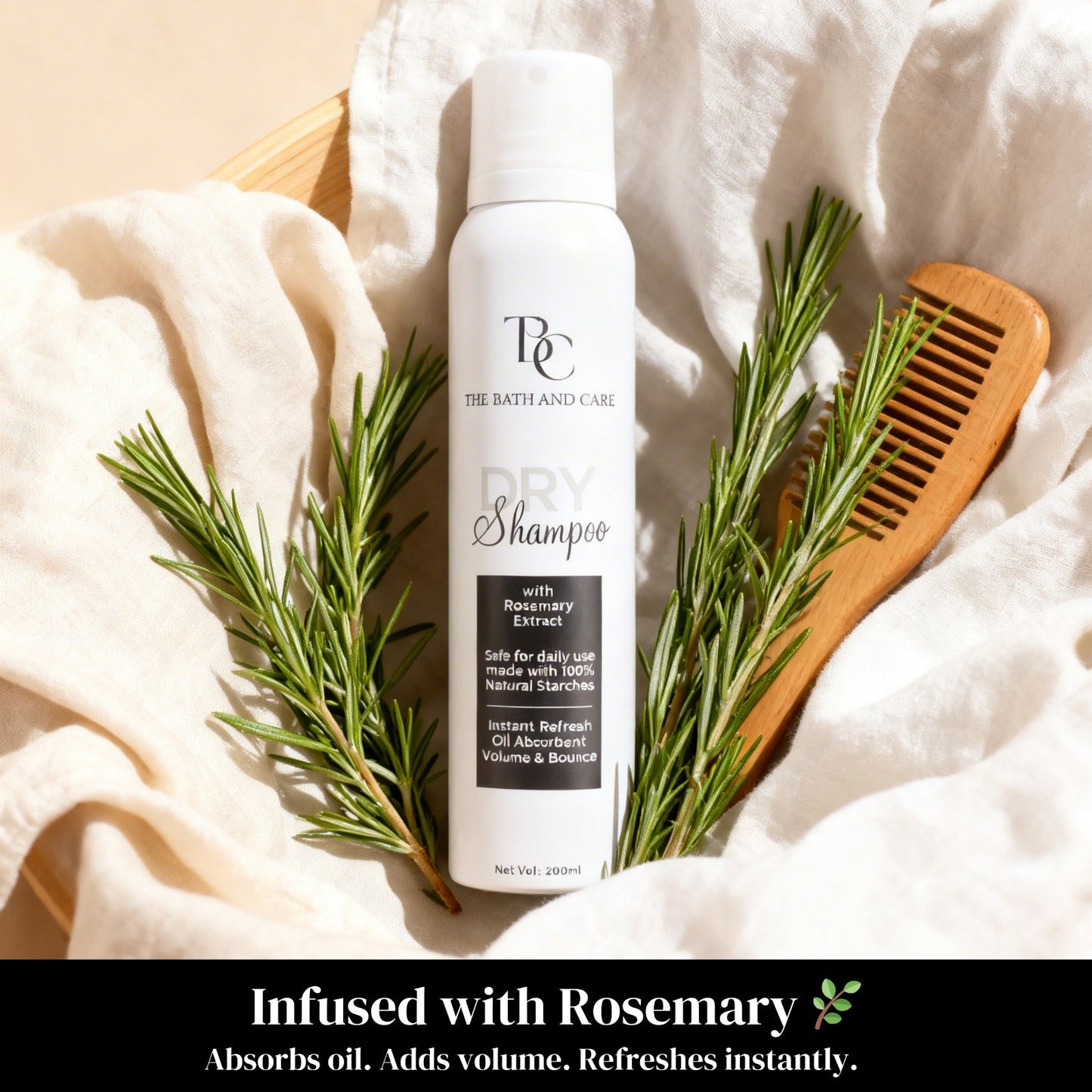 Dry Shampoo | 200 ml The Bath and Care