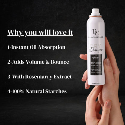 Dry Shampoo | 200 ml The Bath and Care