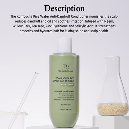 KOMBUCHKA RICE WATER CONDITIONER - DEFEND AND CONTROL The Bath and Care
