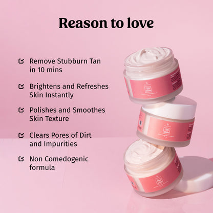 Pink Clay Mask - D Tan Face Mask The Bath and Care