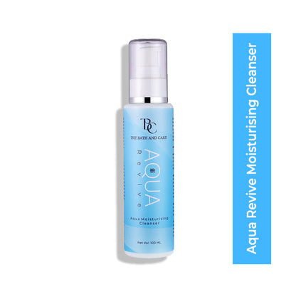 Moisturizing Face Wash & Cleanser With Hyaluronic Acid - Aqua Revive The Bath And Care