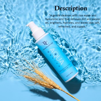 Moisturizing Face Wash & Cleanser With Hyaluronic Acid - Aqua Revive The Bath And Care