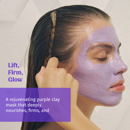 Purple Clay Mask - Anti Ageing Face Mask The Bath and Care