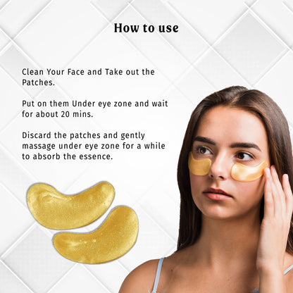 Under Eye Patches - Gold E-Care The Bath and Care