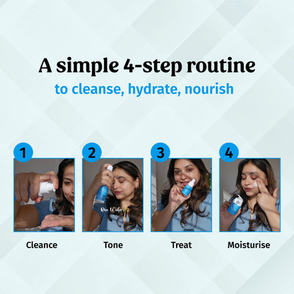 Moisturizing Face Wash & Cleanser With Hyaluronic Acid - Aqua Revive The Bath And Care